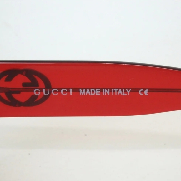 GUCCI 135 GG 2410/S INTERLOCKING G49□22 SUNGLASSES PLASTIC - Picture 7 of 15